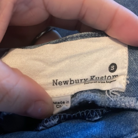 small Newbury Kustom skirt denim‎ skirt - Picture 7 of 7